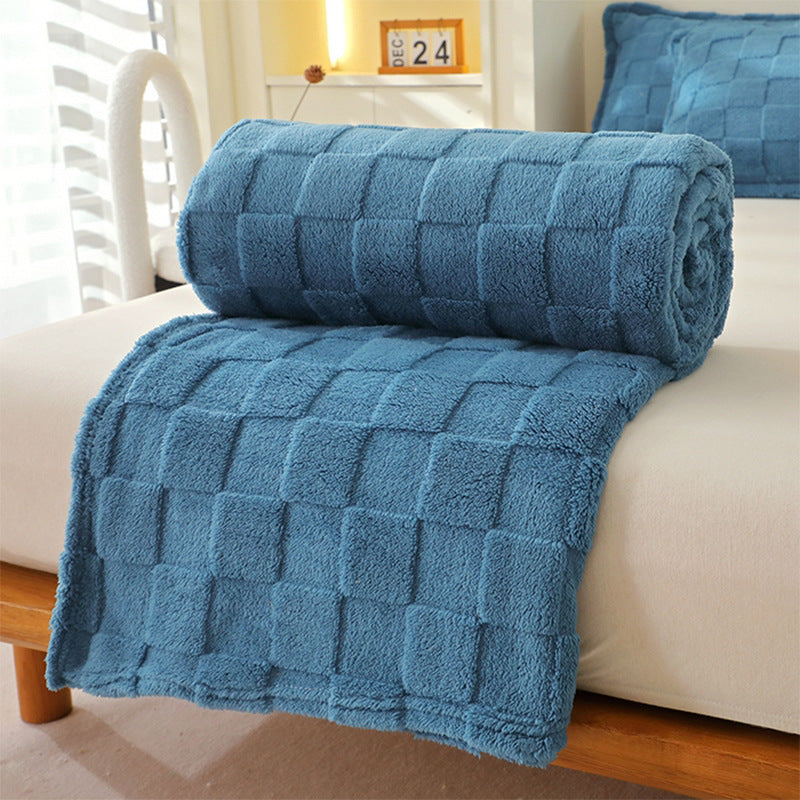 Damen Weiche und atmungsaktive Plaid-Decke Brehn