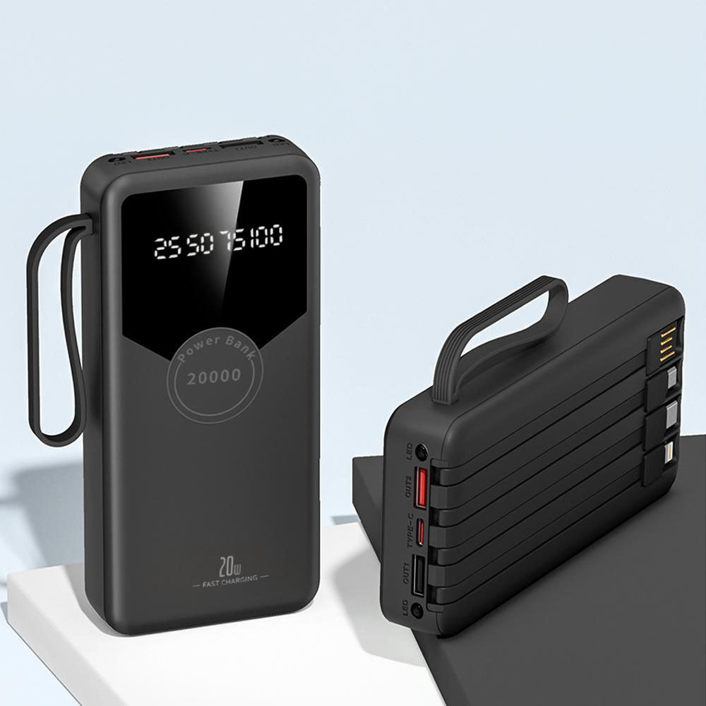 Powerbank mit Schnellladefunktion und LED-Anzeige Brehn