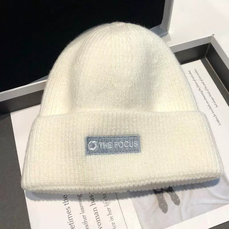 Warme Strickmütze