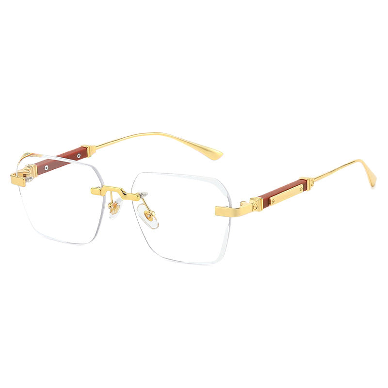 Damen modische Sonnenbrille mit stylischem quadratischen Rahmen Brehn