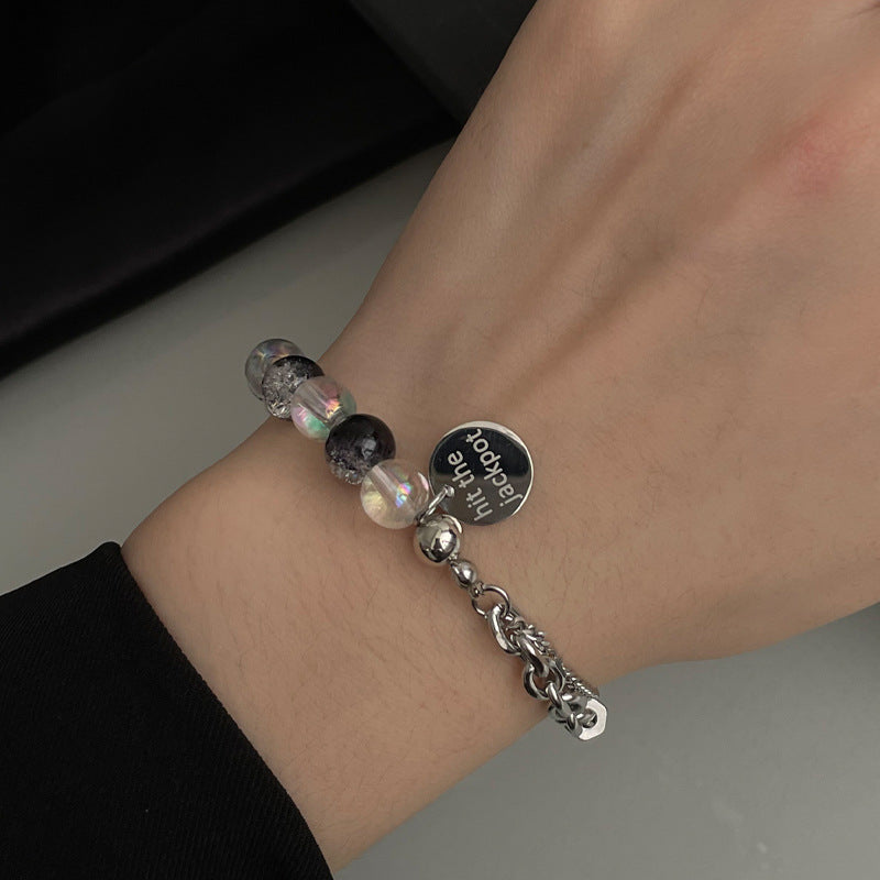 Stilvolles Perlen Charm Armband Brehn