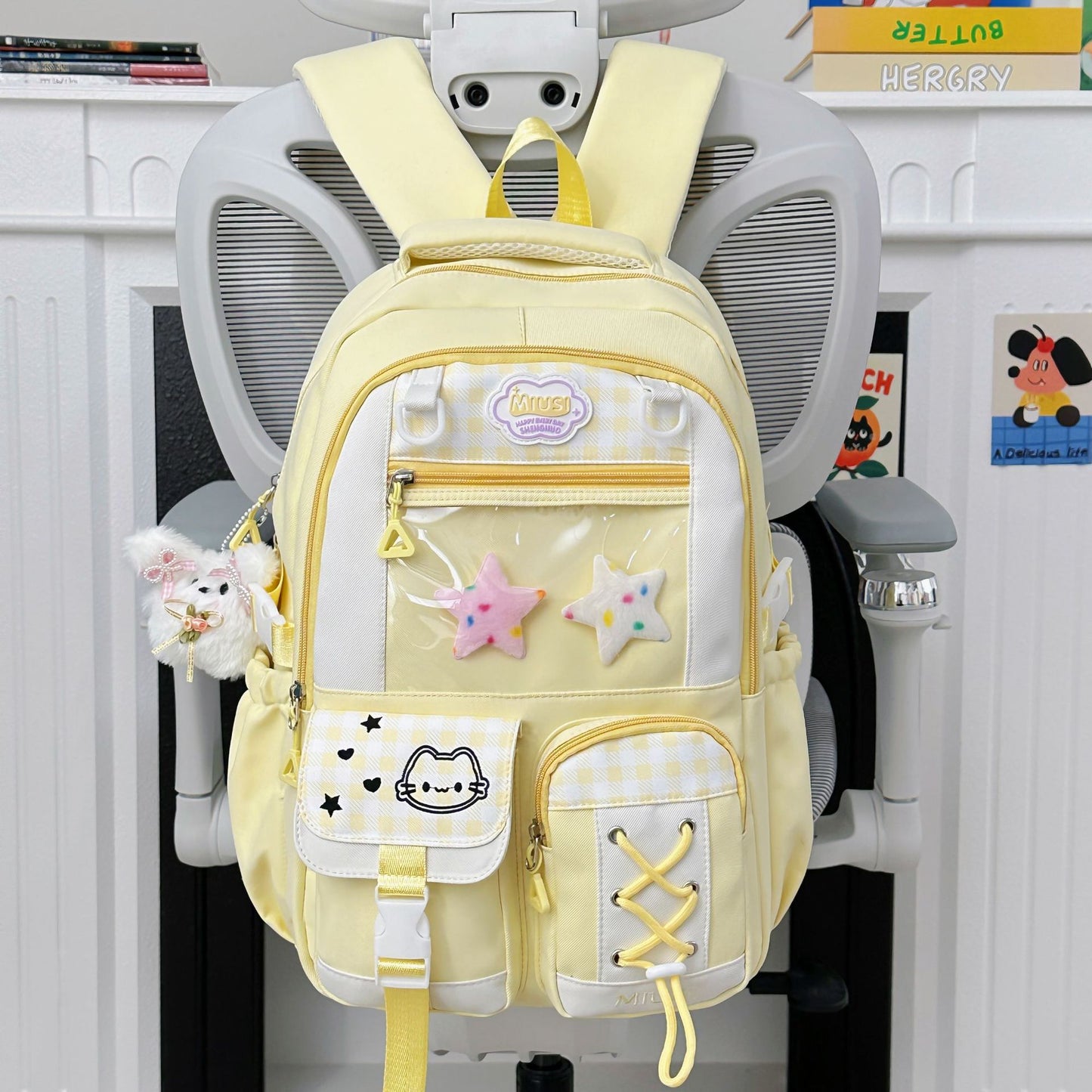 Stylischer Spaß Druck Rucksack