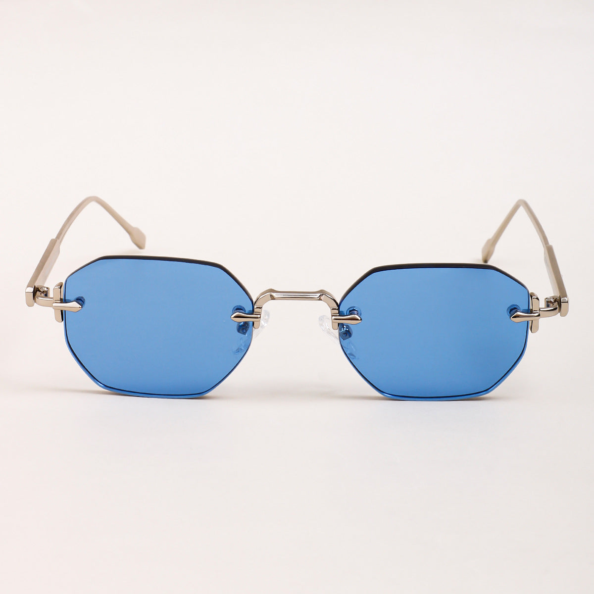 Damen Sonnenbrille mit elegantem achteckigen Rahmen und komfortablen Nasenpads Brehn