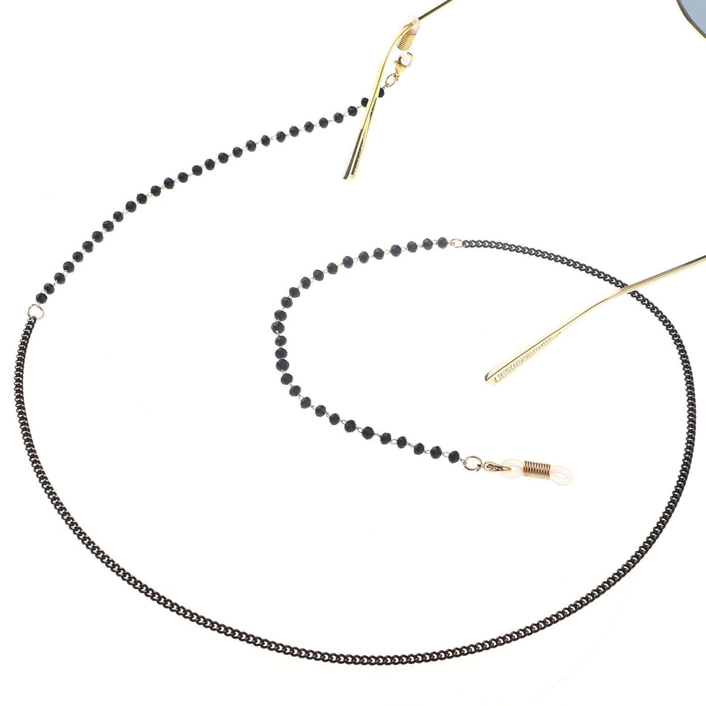 Perlen-Brillenband mit Kristallinem Glanz Brehn