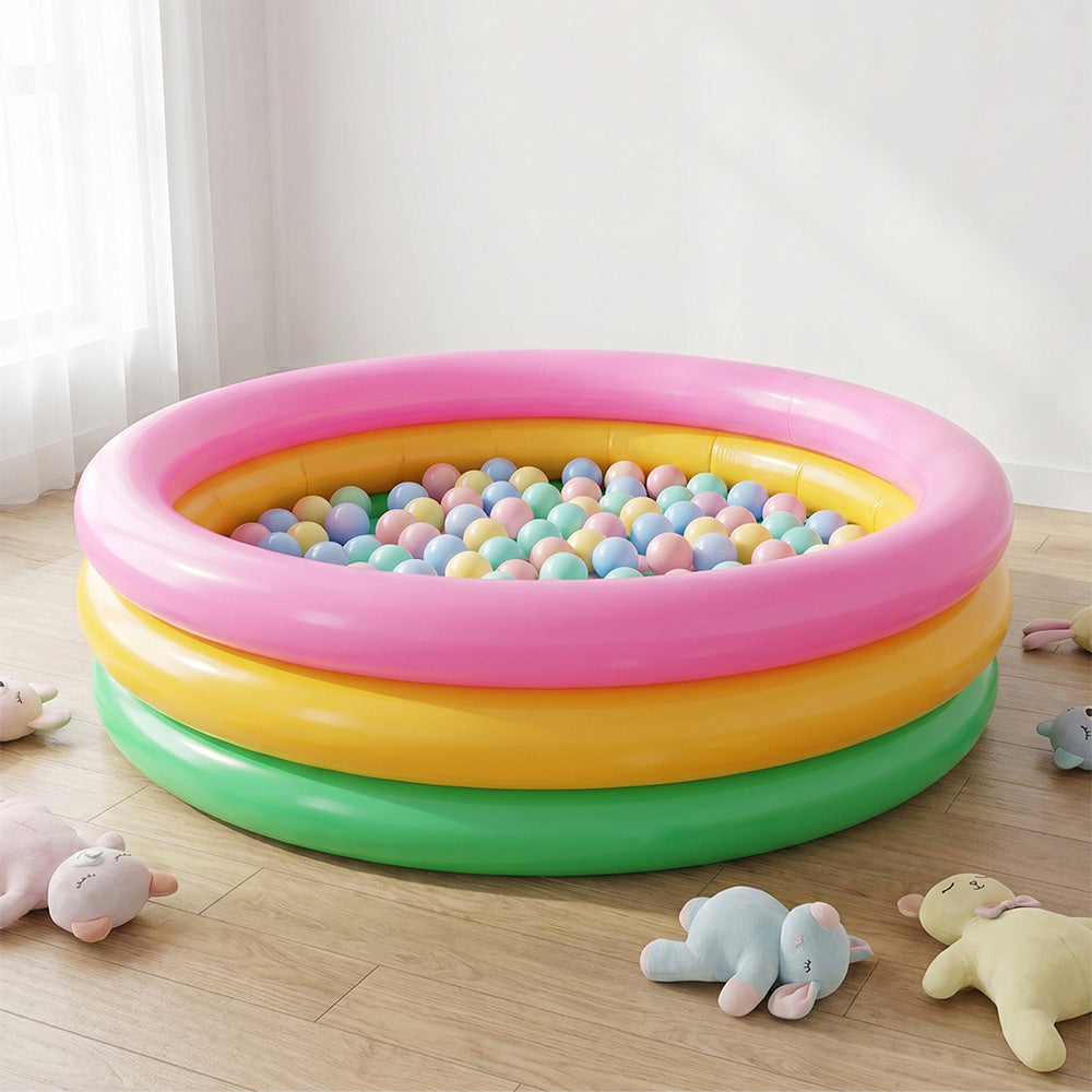Damen aufblasbares Planschbecken mit buntem Meeresdesign Brehn