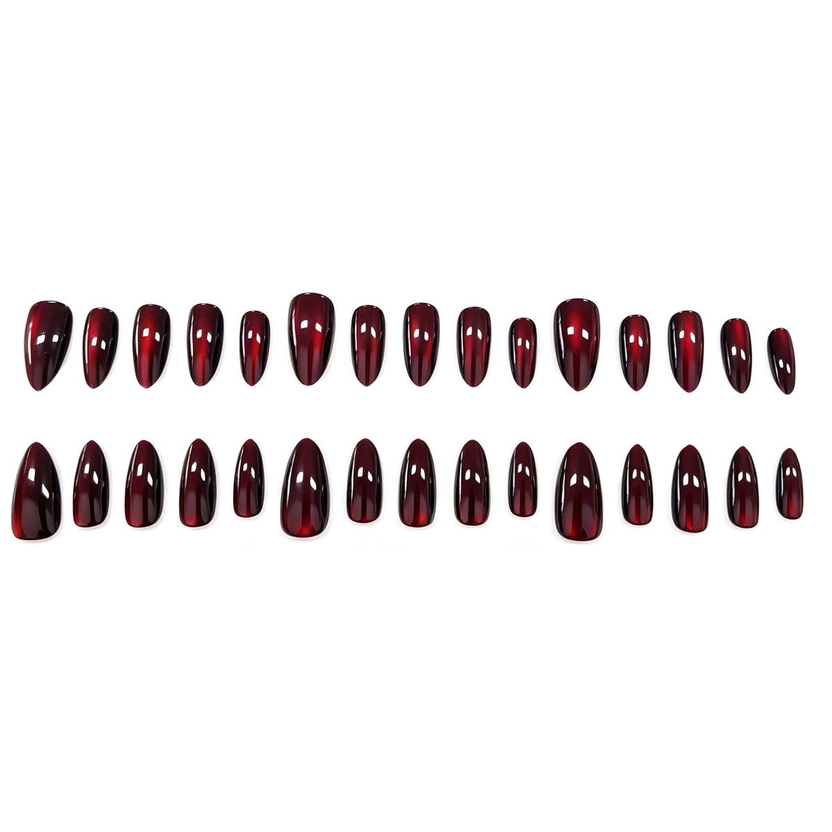 Premium Ombre Stiletto Nagelerweiterungen Brehn