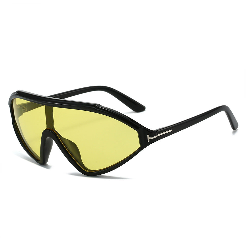 Sportliche Shield Sonnenbrille Brehn