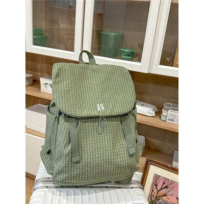 Stylische Karierte Rucksack