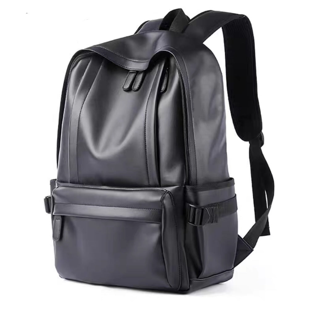 Schlanker Kunstleder-Rucksack Brehn