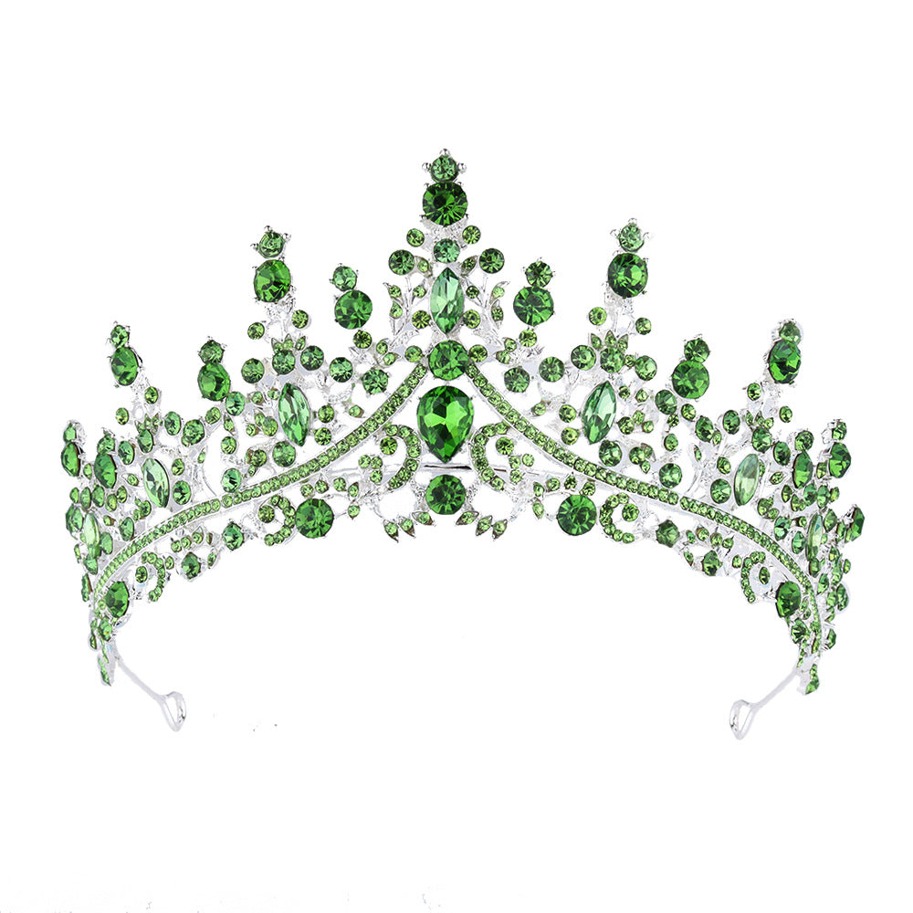 Damen Strass Tiara mit funkelnden Edelsteinen Brehn