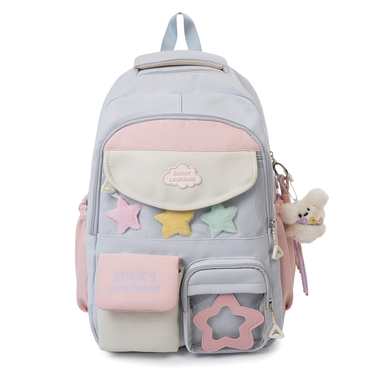 Stylischer Mehrfachtaschen-Rucksack