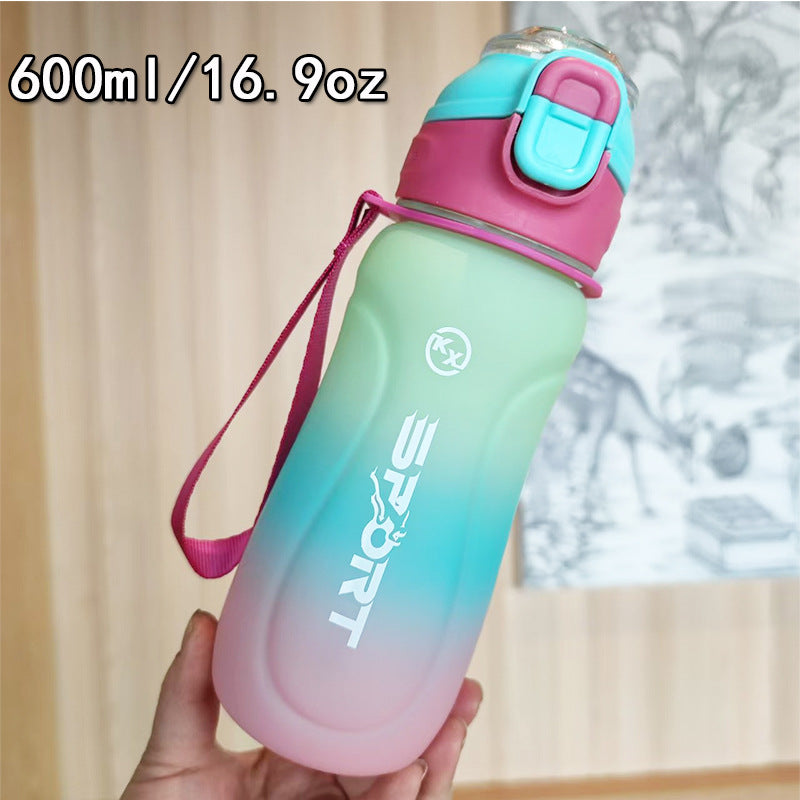 Damen Sportliche Trinkflasche mit ergonomischem Design Brehn