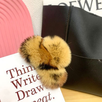Faux-Fur-Haarspange Brehn