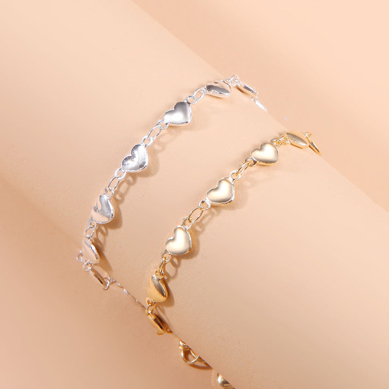 Herz-inspirierte Kettenarmband Brehn