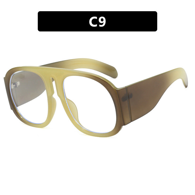 Damen trendige oversized Sonnenbrille mit modischem Farbverlauf Brehn