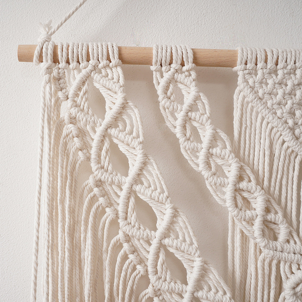Makramee Wandregal Organizer mit Boho-Design Brehn
