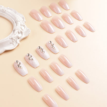 Elegante Ombre Nagel Kunstverlängerungen Brehn