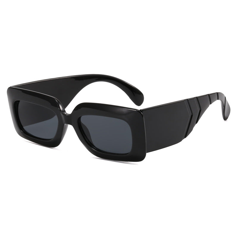 Damen extravagante Sonnenbrille mit auffälligem Schlangenmuster Brehn