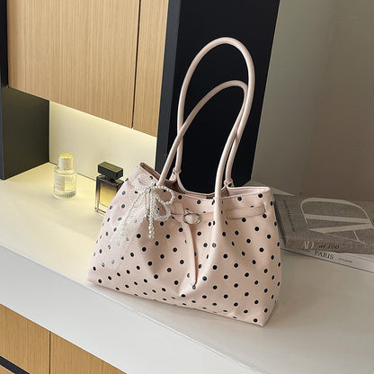 Punkte strukturierte Handtasche