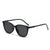 Damen modische und komfortable Brille mit klarem Rahmen Brehn