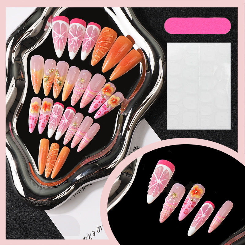 Künstlerisches dekoratives Nagelset Brehn