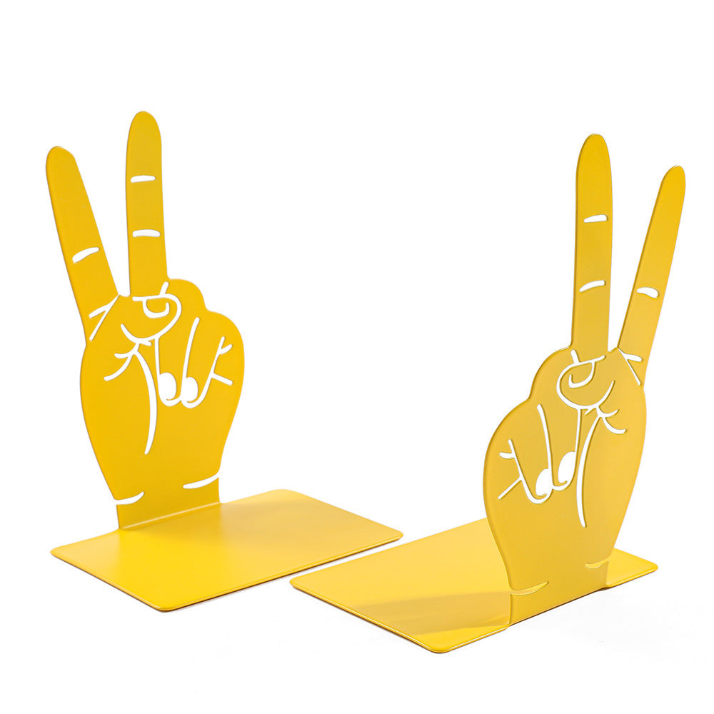 Peace Sign Dekorative Buchstützen