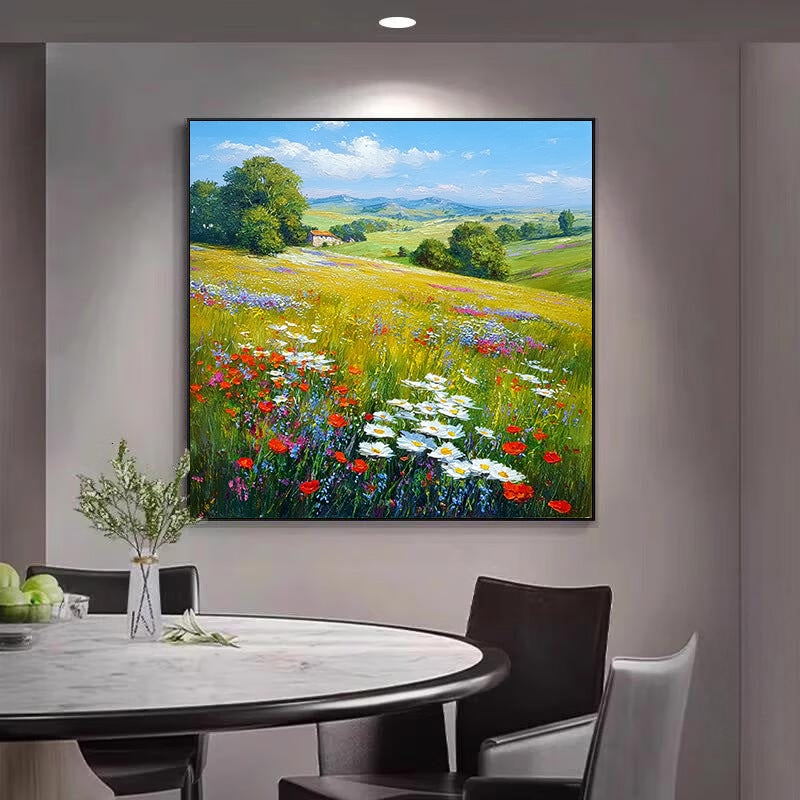 Lebendige Landschaft Leinwand Wandkunst