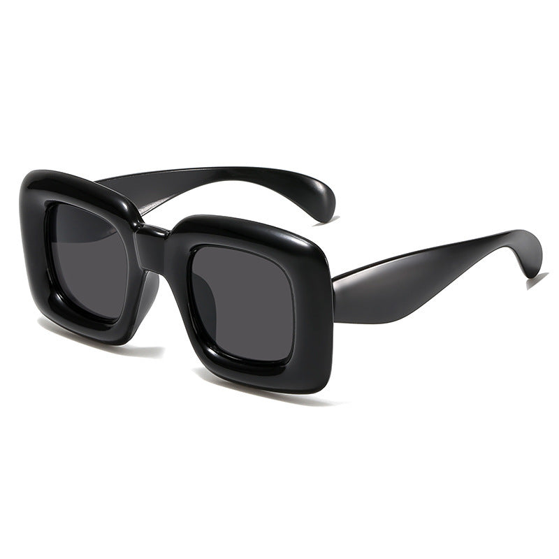 Modische Übergroße Quadratische Sonnenbrille Brehn