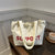 Lässige Baumwoll-Tote-Bag Brehn