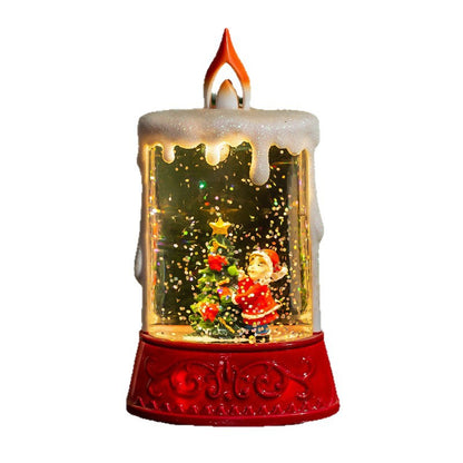 festliche Glitzerlaterne