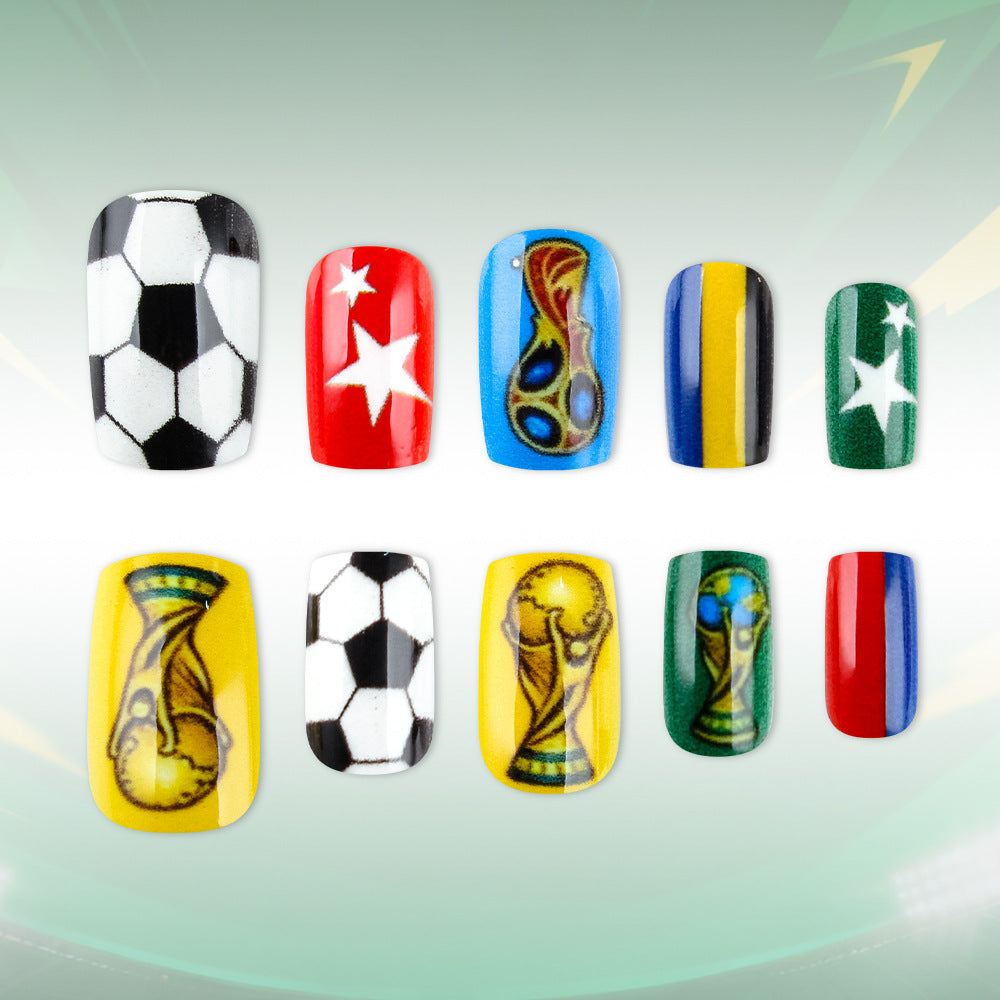 Sport-Themen Nagelkunst Set Brehn