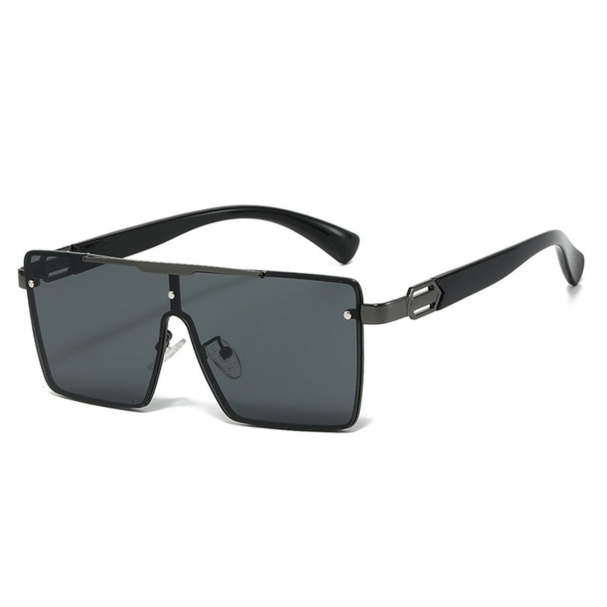 Damen Modische Oversized-Sonnenbrille im exklusiven Schildpatt-Design Brehn