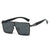 Damen Modische Oversized-Sonnenbrille im exklusiven Schildpatt-Design Brehn