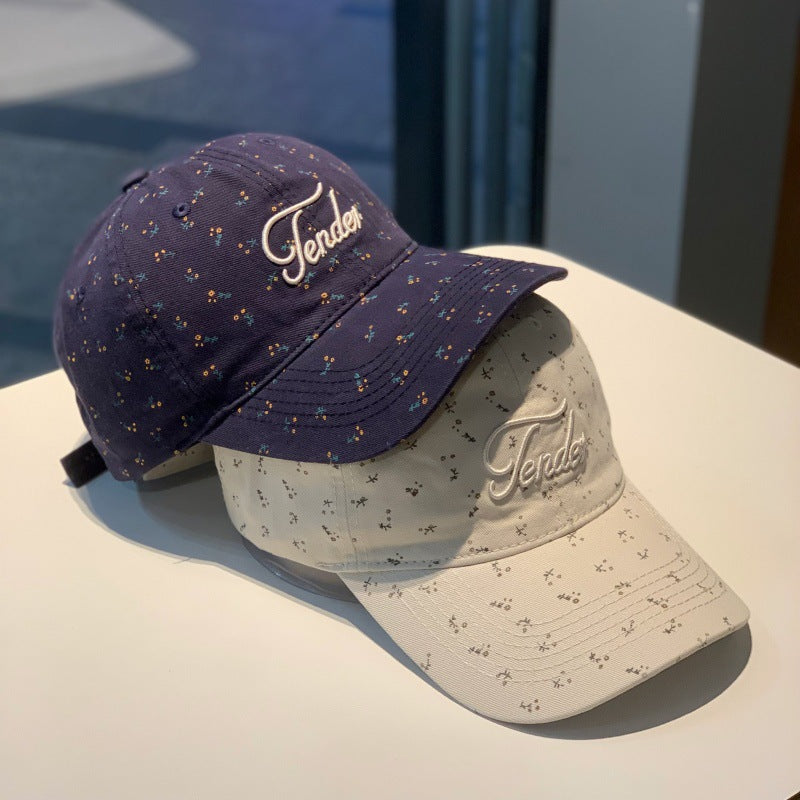 Damen Bestickte Lässige Grafik Baseballcap Brehn