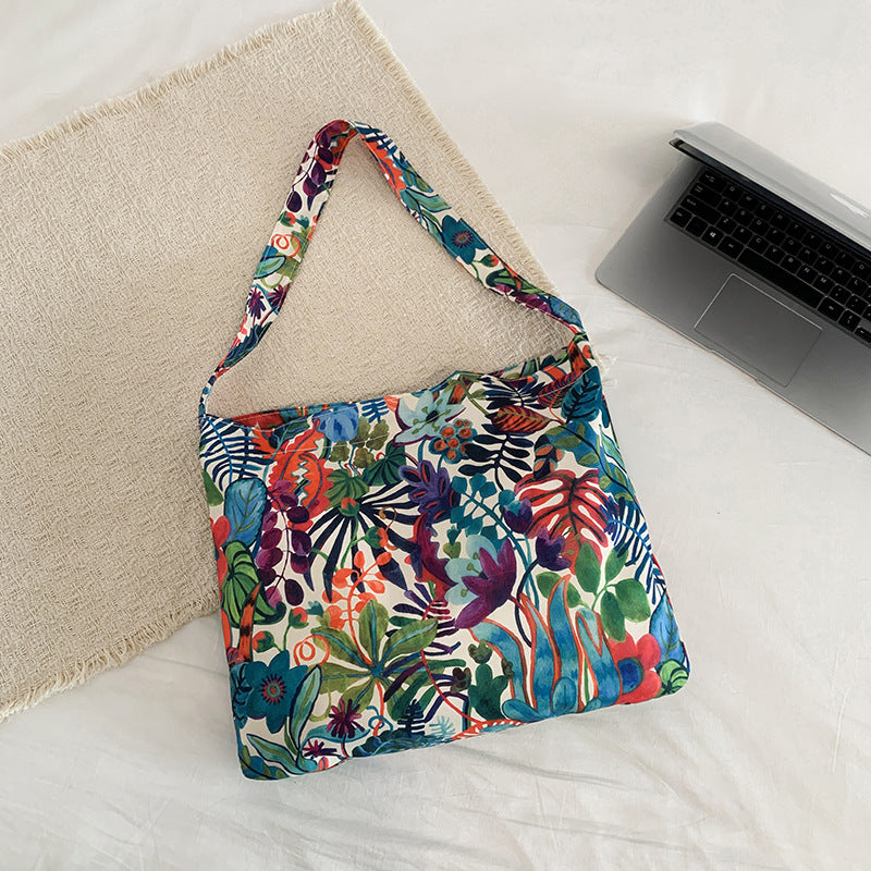 WoBlumenmuster Hobo Handtasche Brehn