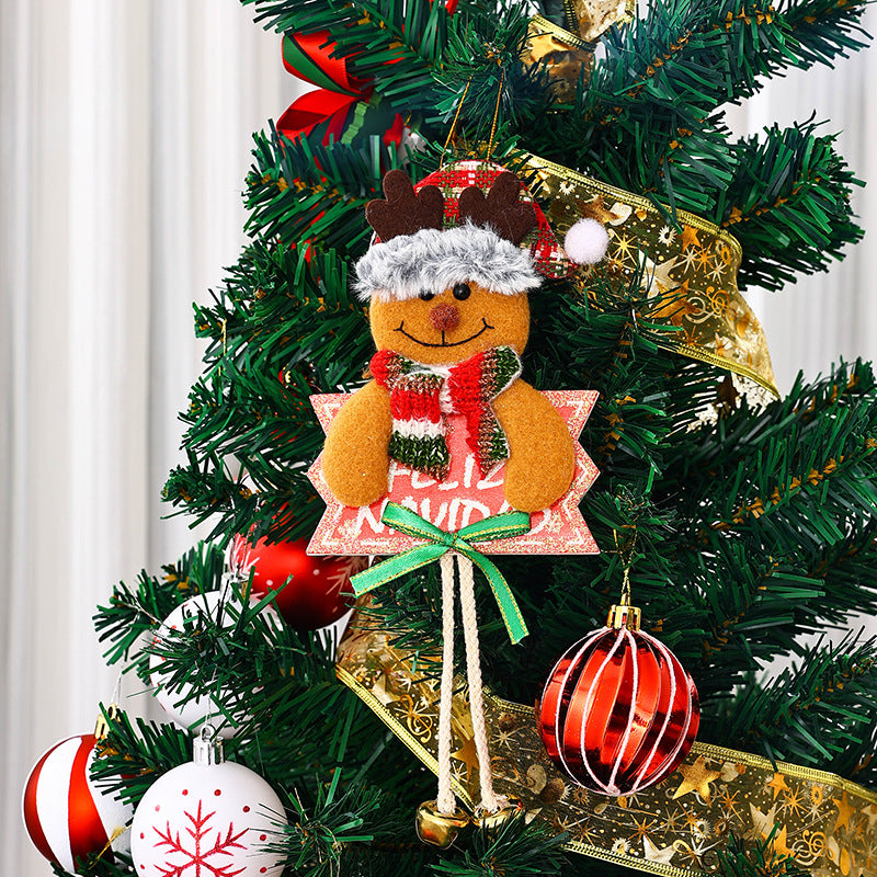 Niedlicher Schneemann Weihnachtsbaum-Anhänger Brehn