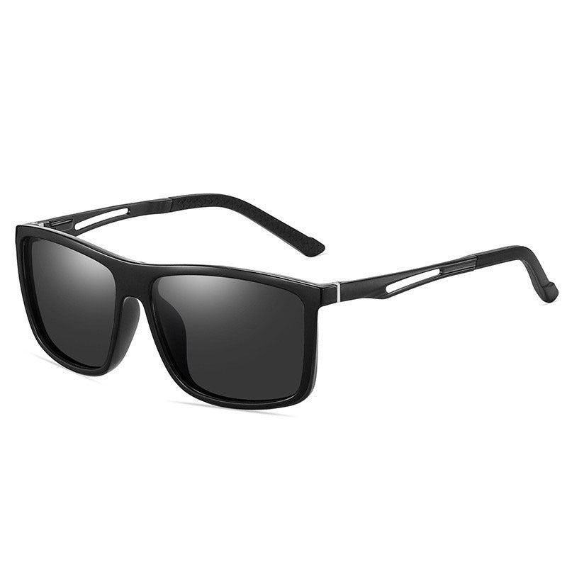Herren Sportliche Sonnenbrille mit rutschfesten Bügeln und UV-Schutz Brehn