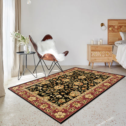 Vintage Blumendesign Teppich