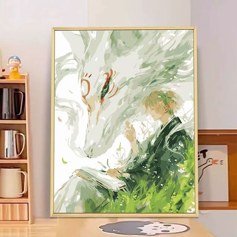 Anime-inspirierte Wandkunst Druck Brehn