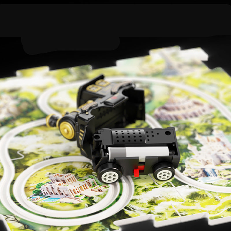 Brehn | Weihnachtliches Puzzle Bahn Zug Spielzeug