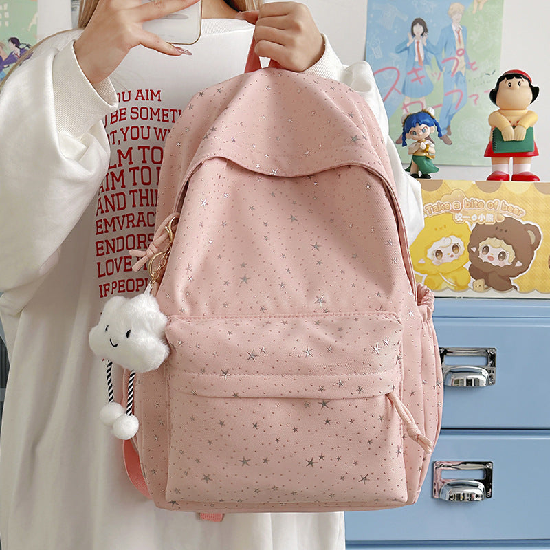 Modischer Rucksack mit Funkelndem Sternen-Motiv Brehn
