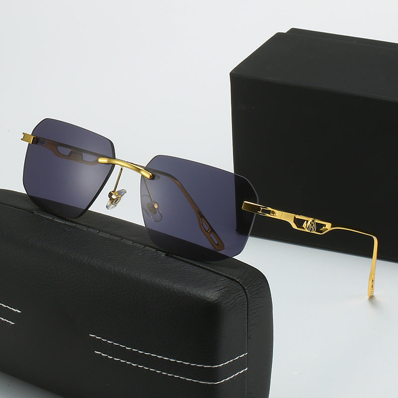 Damen modische Sonnenbrille mit luxuriösem Rahmen und ergonomischem Design Brehn