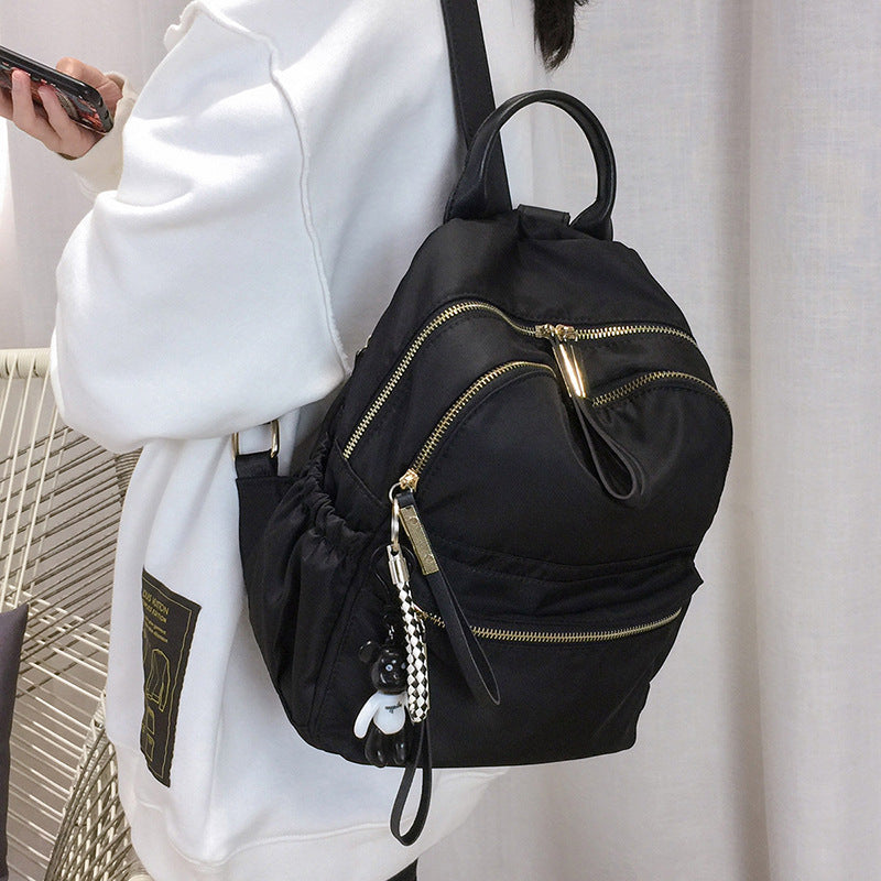 Moderner Dual-Reißverschluss-Rucksack Brehn