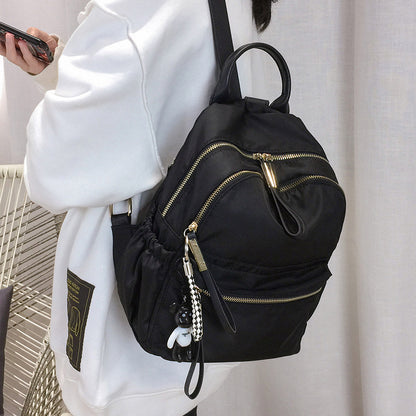 Moderner Dual-Reißverschluss-Rucksack Brehn