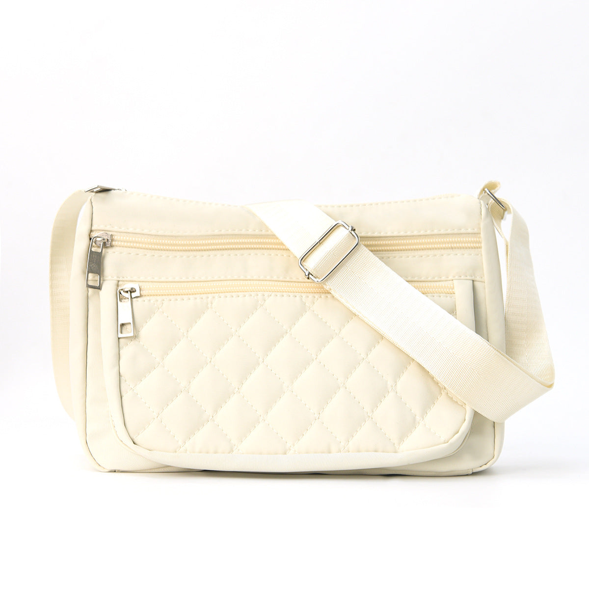 Schultertasche mit Weichem, Gestepptem Design Brehn