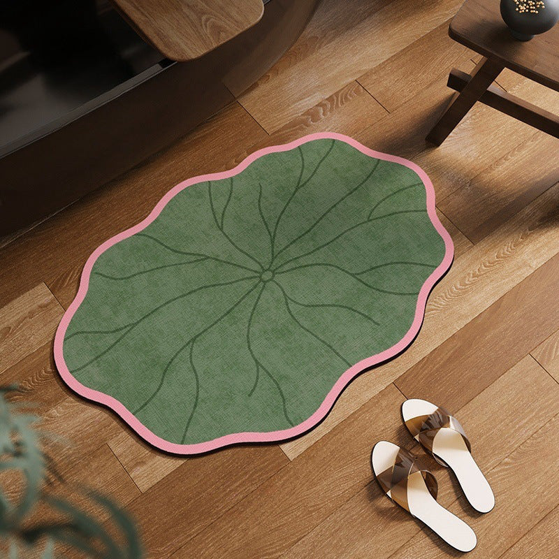 Elegante blattförmige Tischuntersetzer