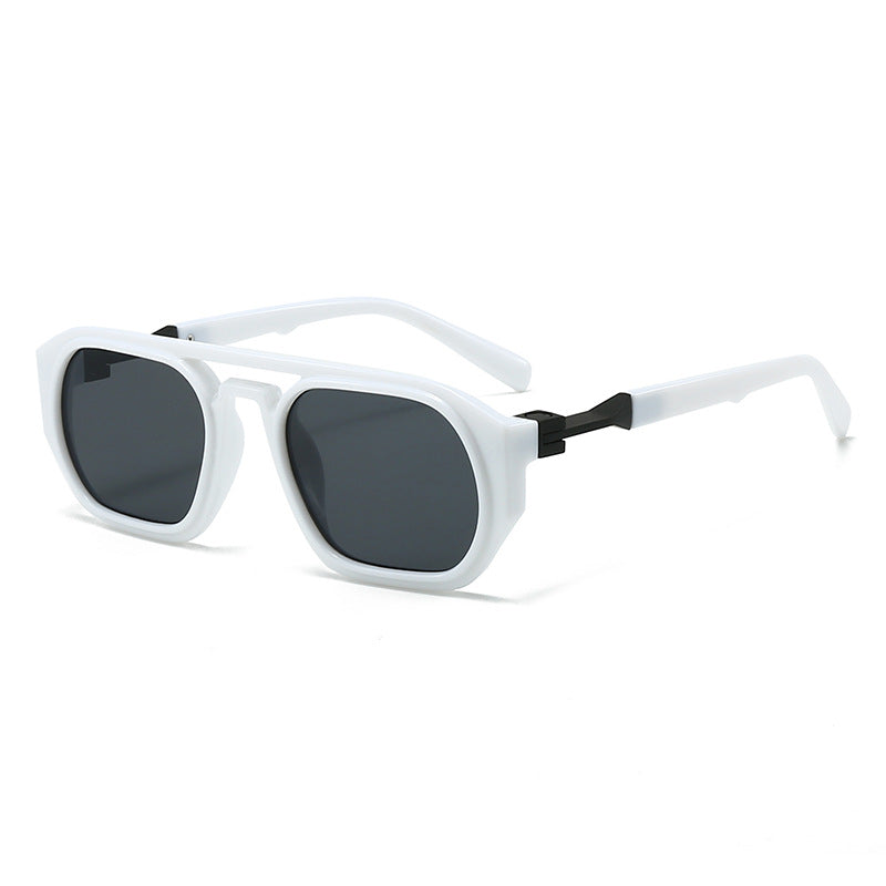 Damen Designer-Sonnenbrille mit markantem Rahmen Brehn