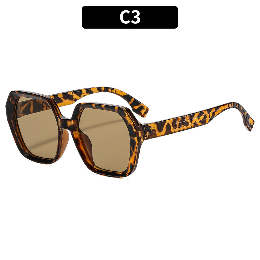Chunky Quadratrahmen Sonnenbrille