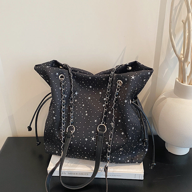 WoStylish Zugband Schultertasche Brehn
