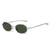 Stilvolle Retro-Oval-Sonnenbrille Brehn
